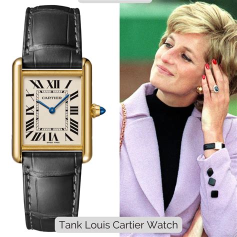 tank cartier lady diana|diana cartier watch.